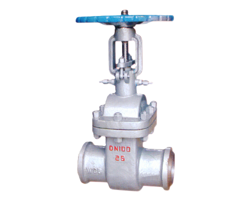 Сварная задвижка с электроприводом