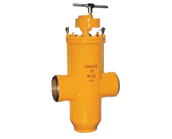 задвижка с загрузочным газом